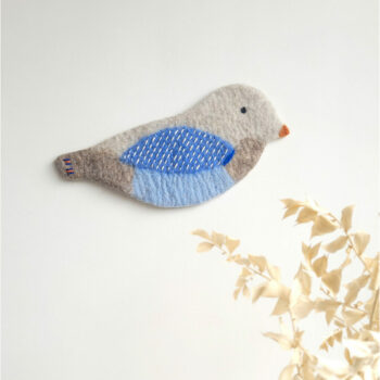 Déco Oiseau Bleu (vendu)