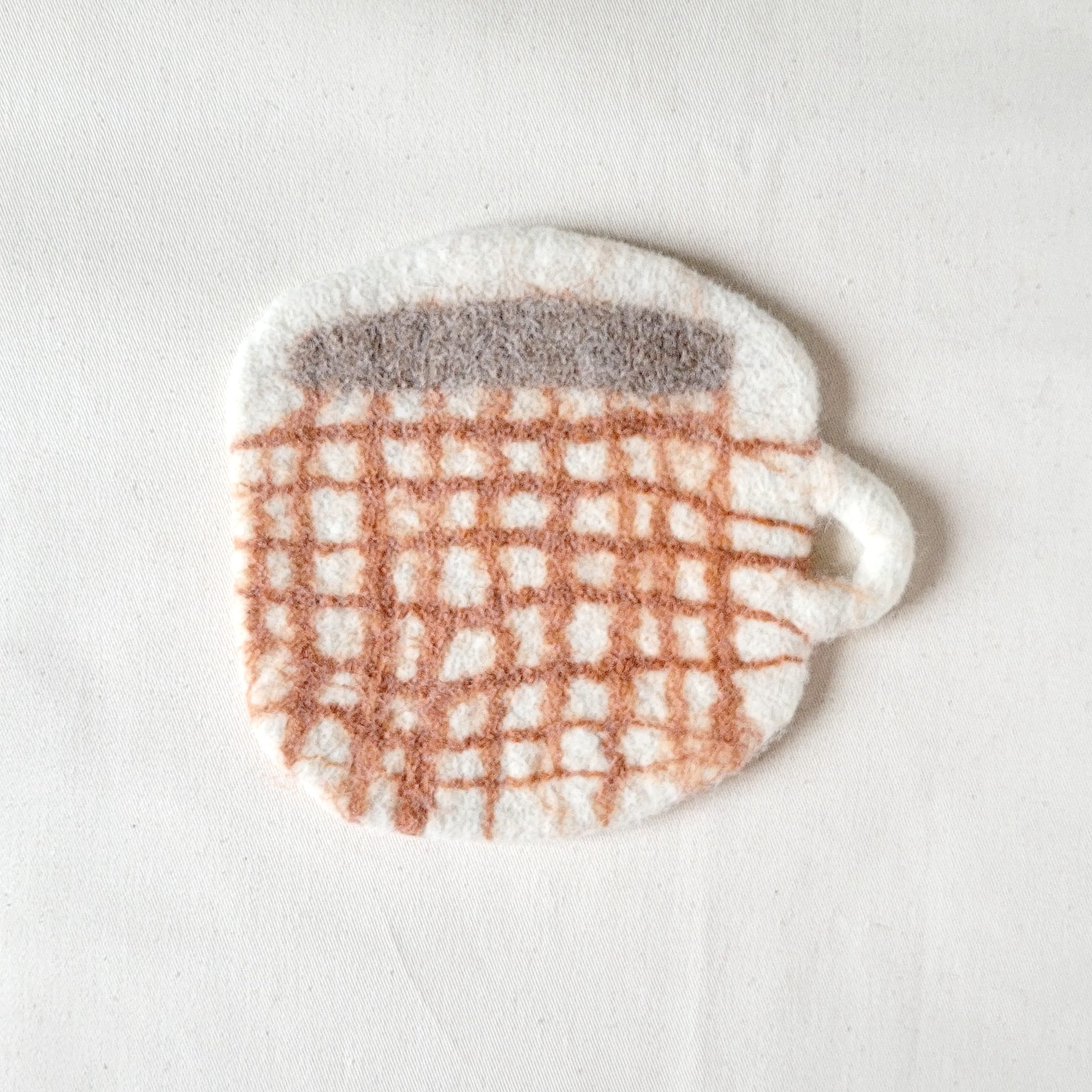 Café latte - sous tasse