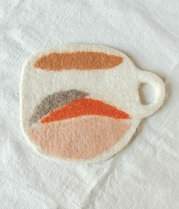 Café latte - sous tasse
