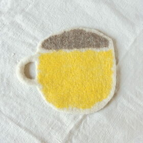 Café au lait - sous tasse