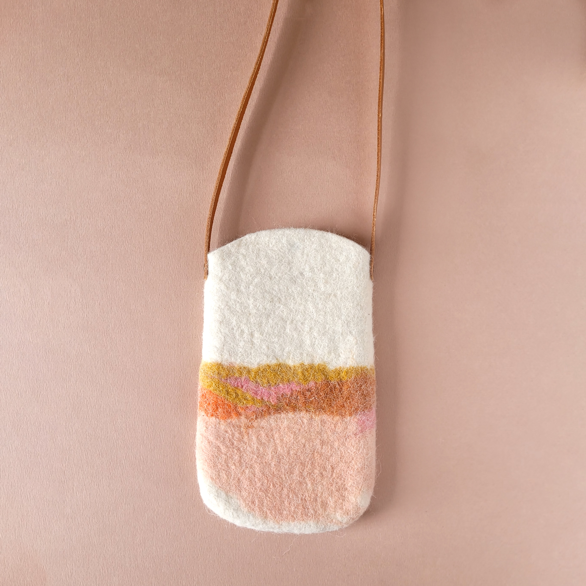 Baba - Pochette tel rose ocre