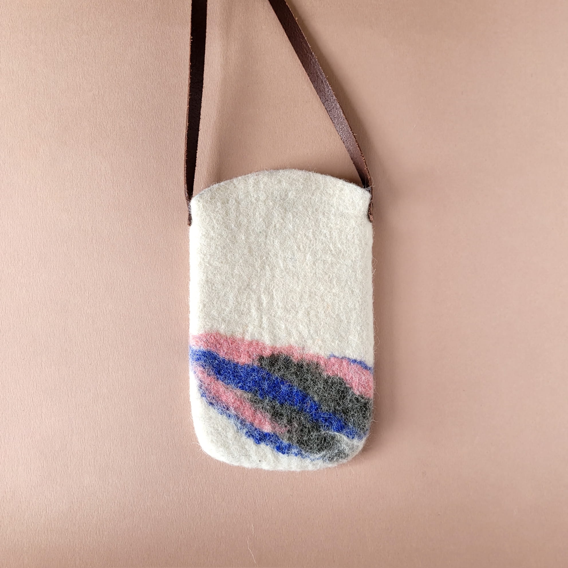 Baba - Pochette tel bleu kaki